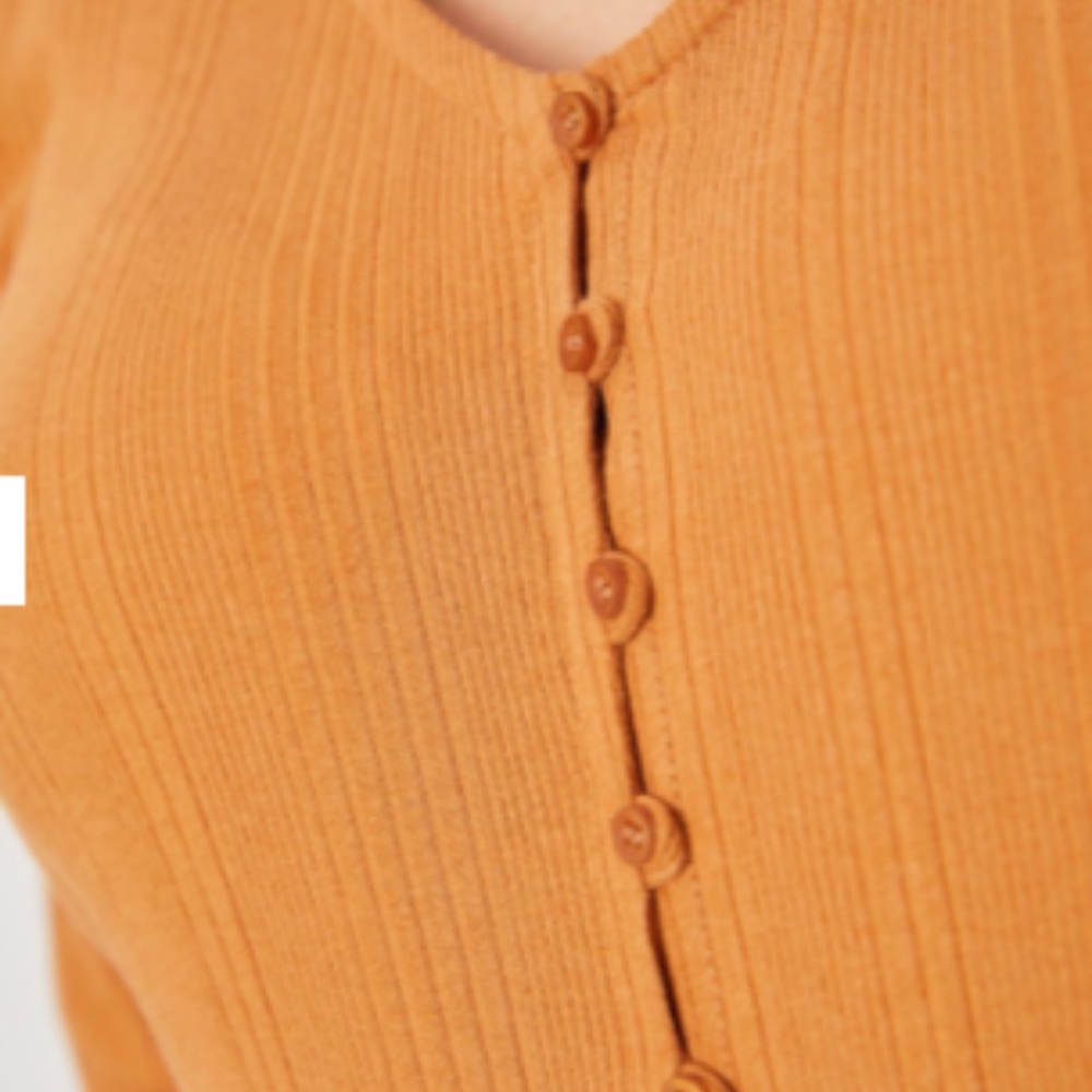 Anthropologie Beatrice Ribbed V-Neck Top - Picture 3 of 10